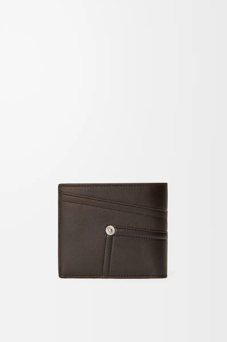 亮面牛皮革 Panta 双折钱包