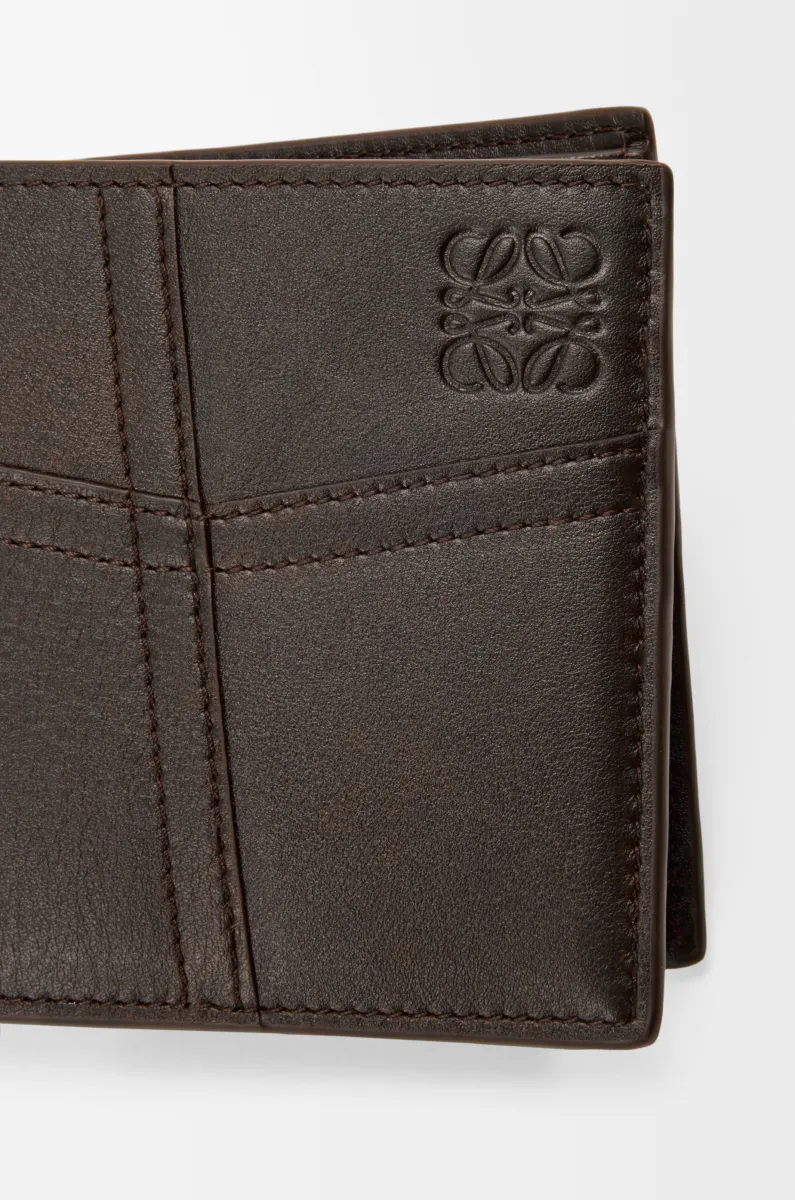 亮面牛皮革 Panta 双折钱包