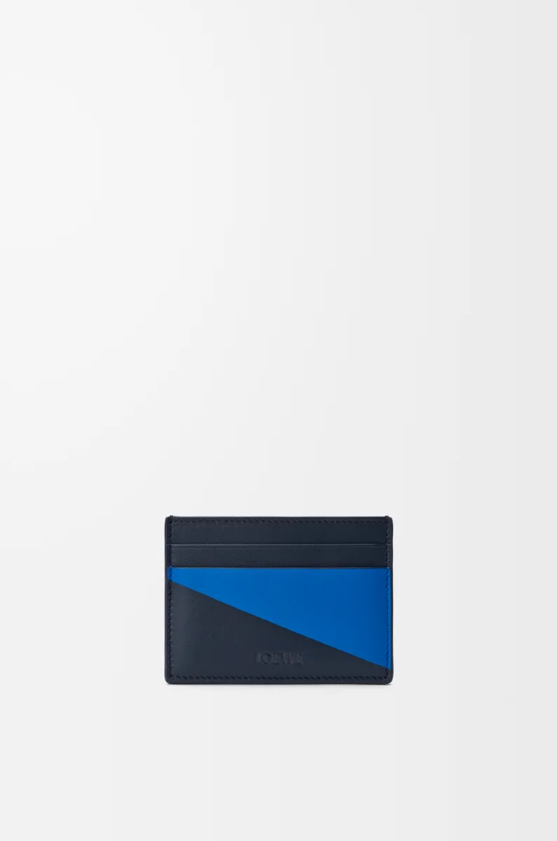 经典牛皮革 Flag 扁平卡包