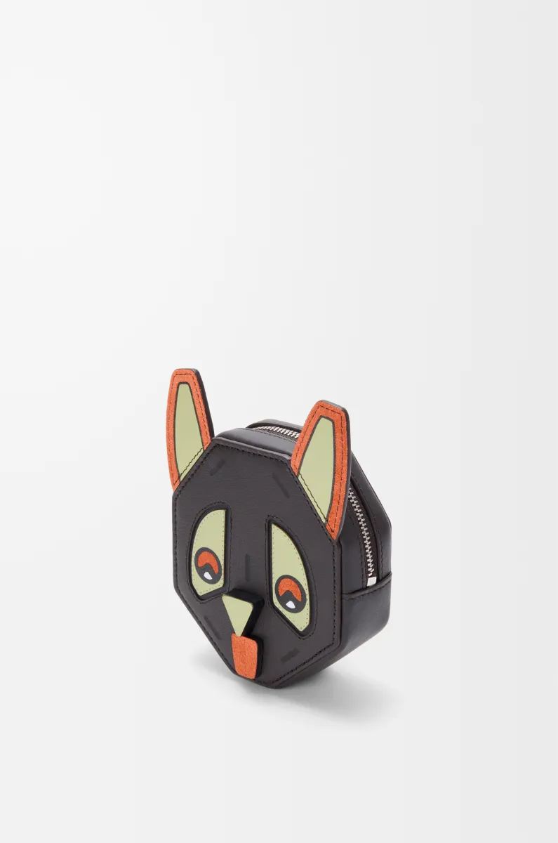 经典牛皮革 Futurist Cat 零钱包