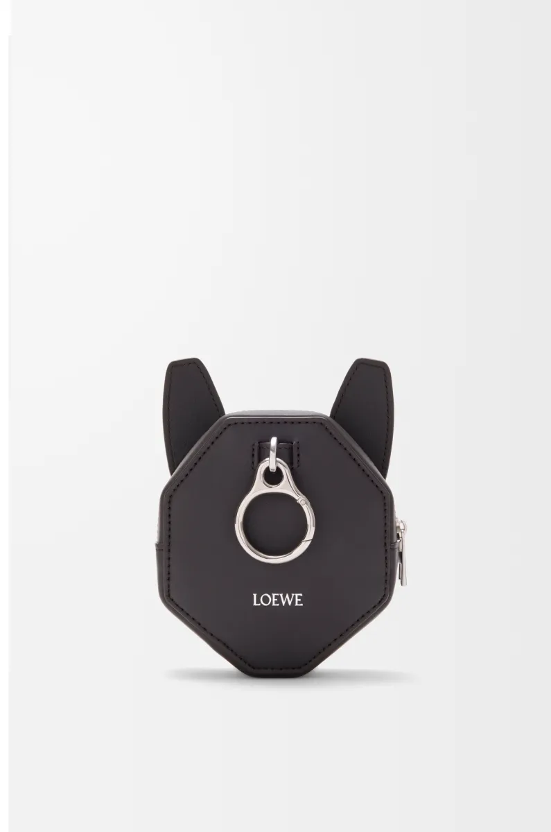 经典牛皮革 Futurist Cat 零钱包