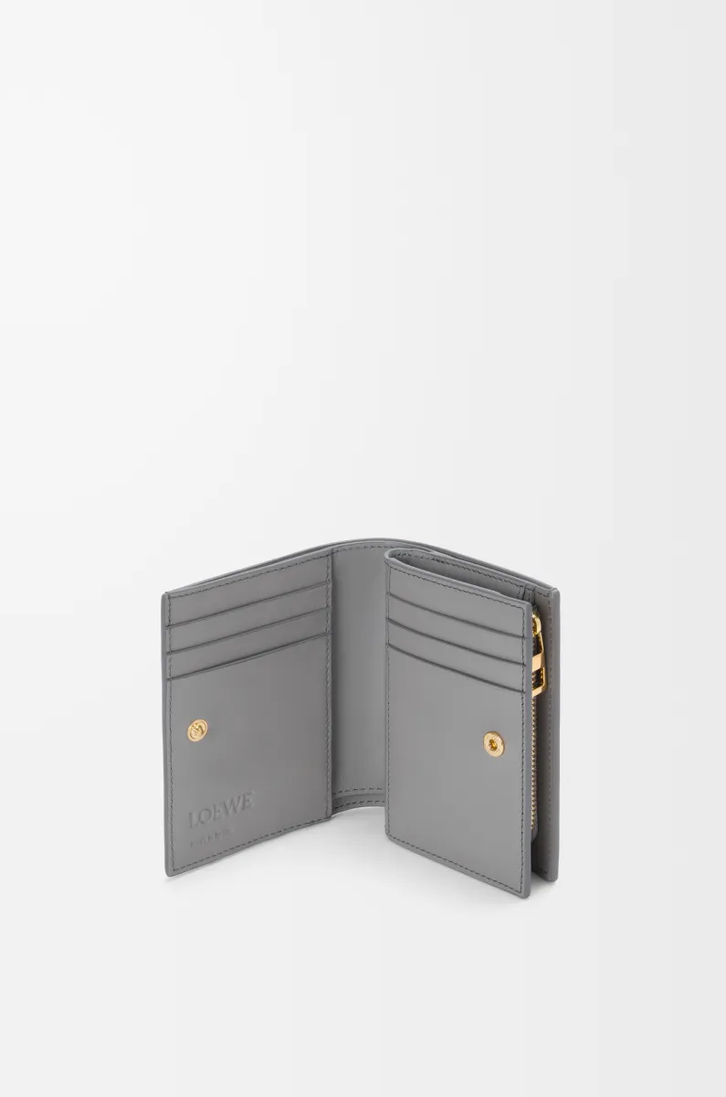 纳帕牛皮革紧凑 Landscape 钱包