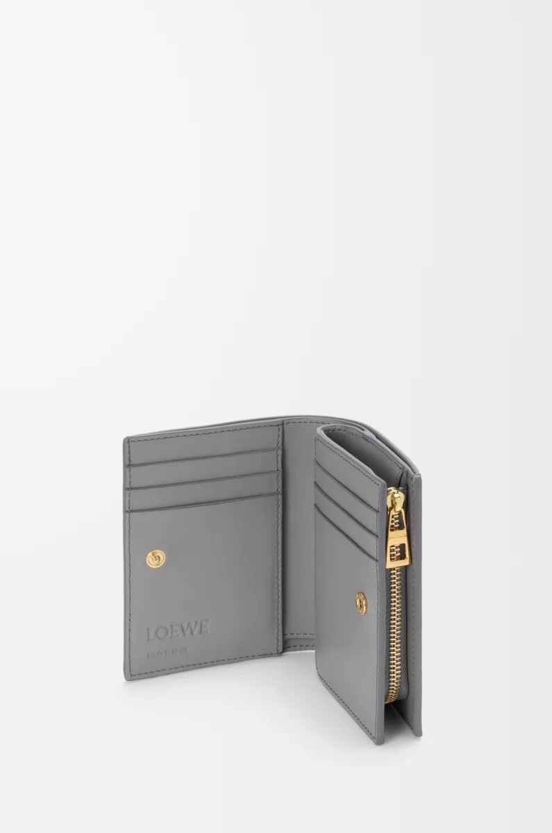 纳帕牛皮革紧凑 Landscape 钱包