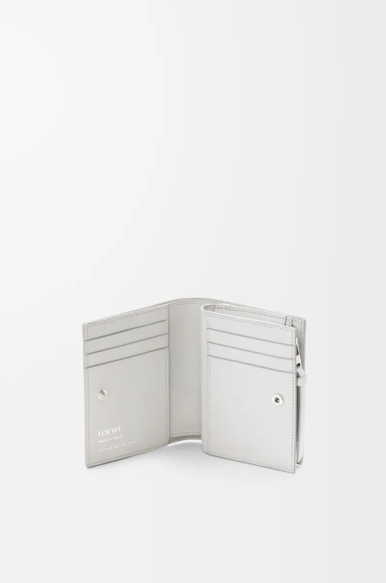 纳帕牛皮革紧凑钱包