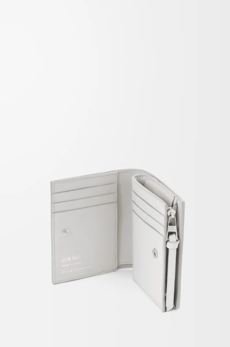 纳帕牛皮革紧凑钱包