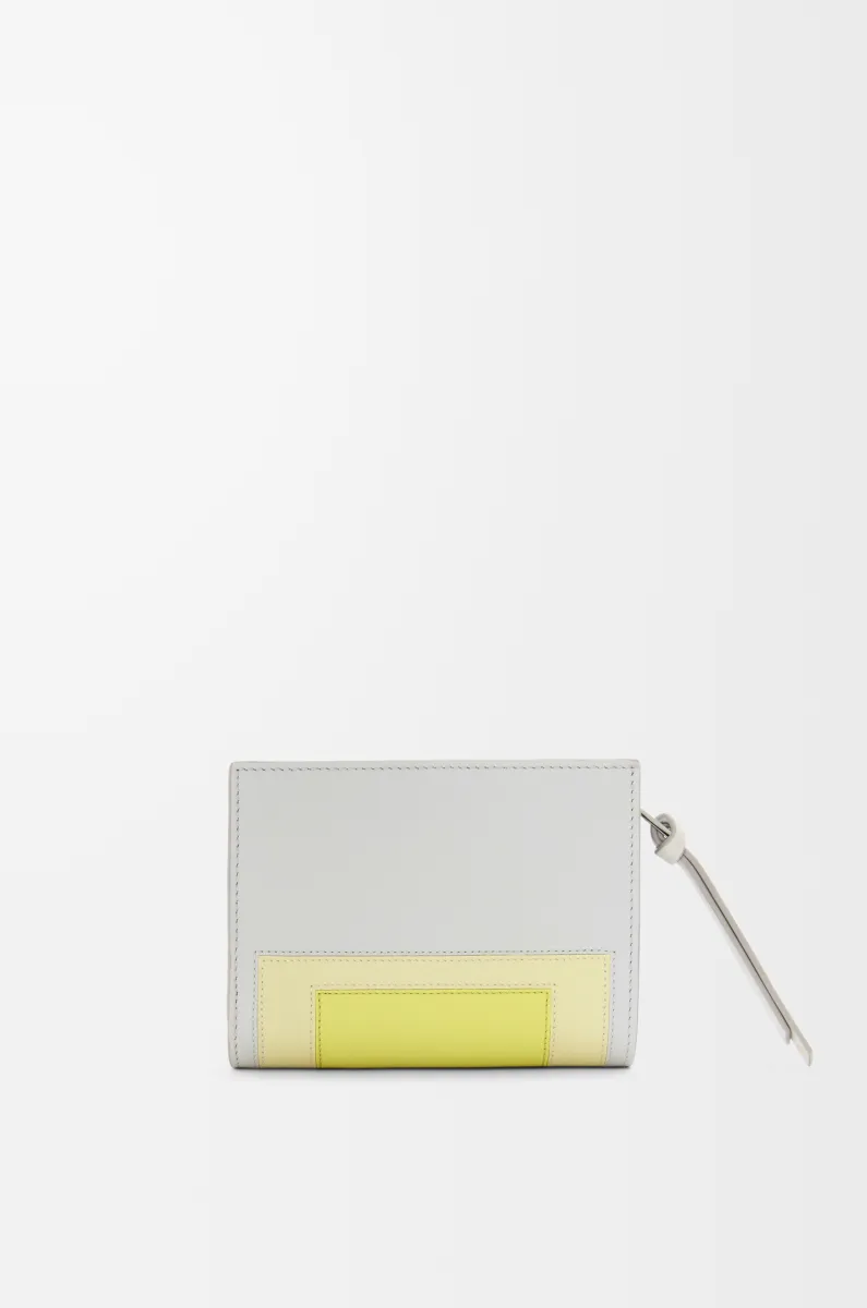 纳帕牛皮革紧凑钱包