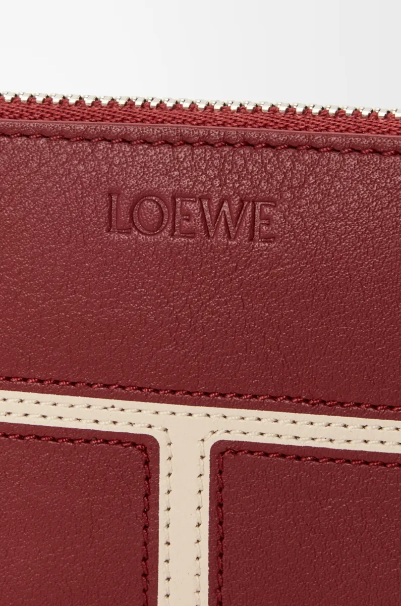 经典牛皮革硬币卡包