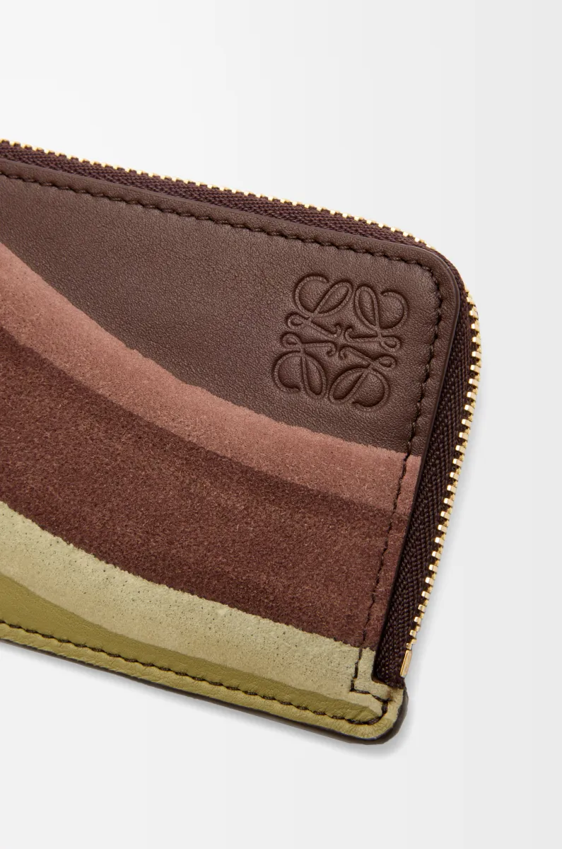 纳帕牛皮革 Landscape 硬币卡包