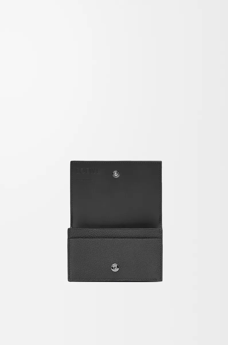 柔软粒面牛皮革名片夹