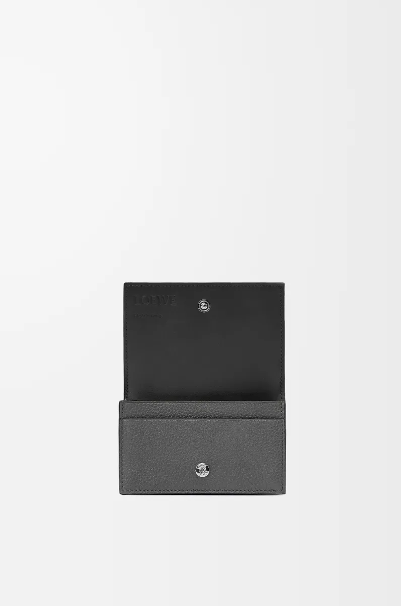 柔软粒面牛皮革名片夹