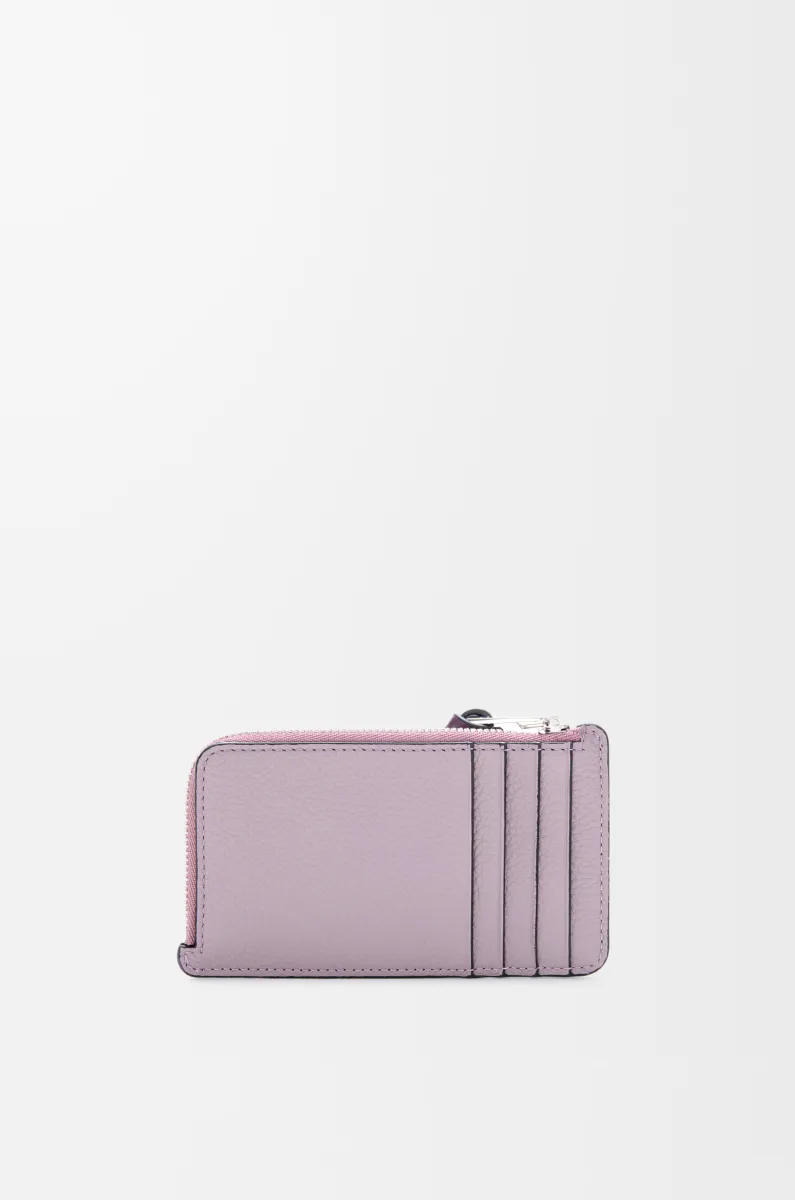 柔软粒面牛皮革硬币卡包