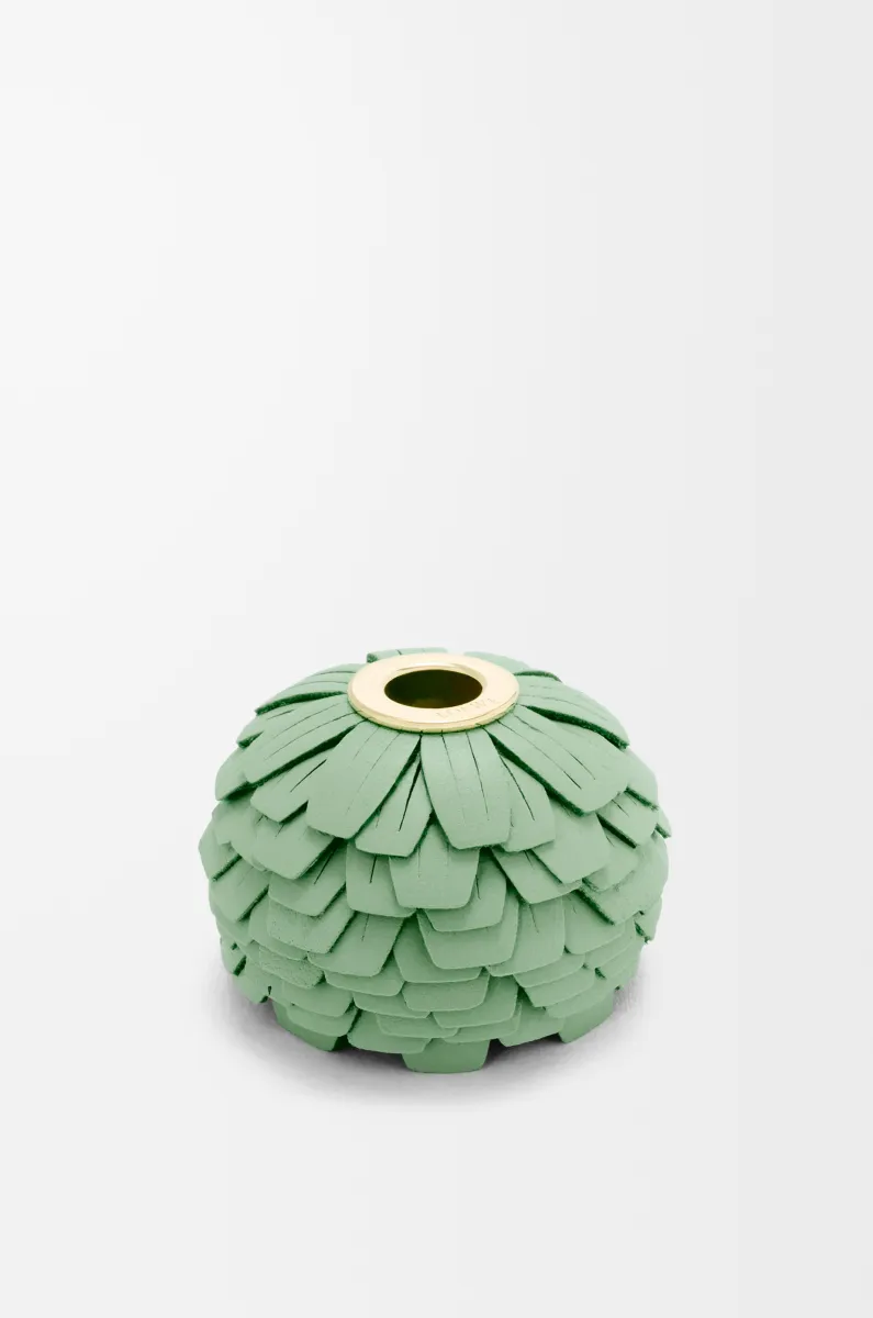 经典牛皮革花卉骰子