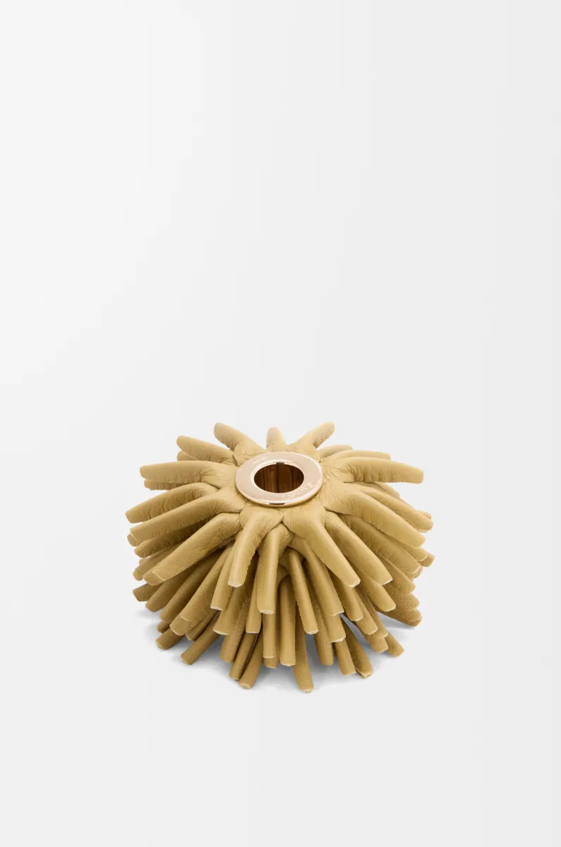 经典牛皮革花卉骰子