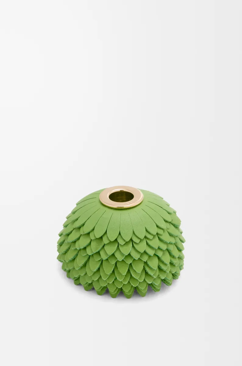 经典牛皮革花卉骰子