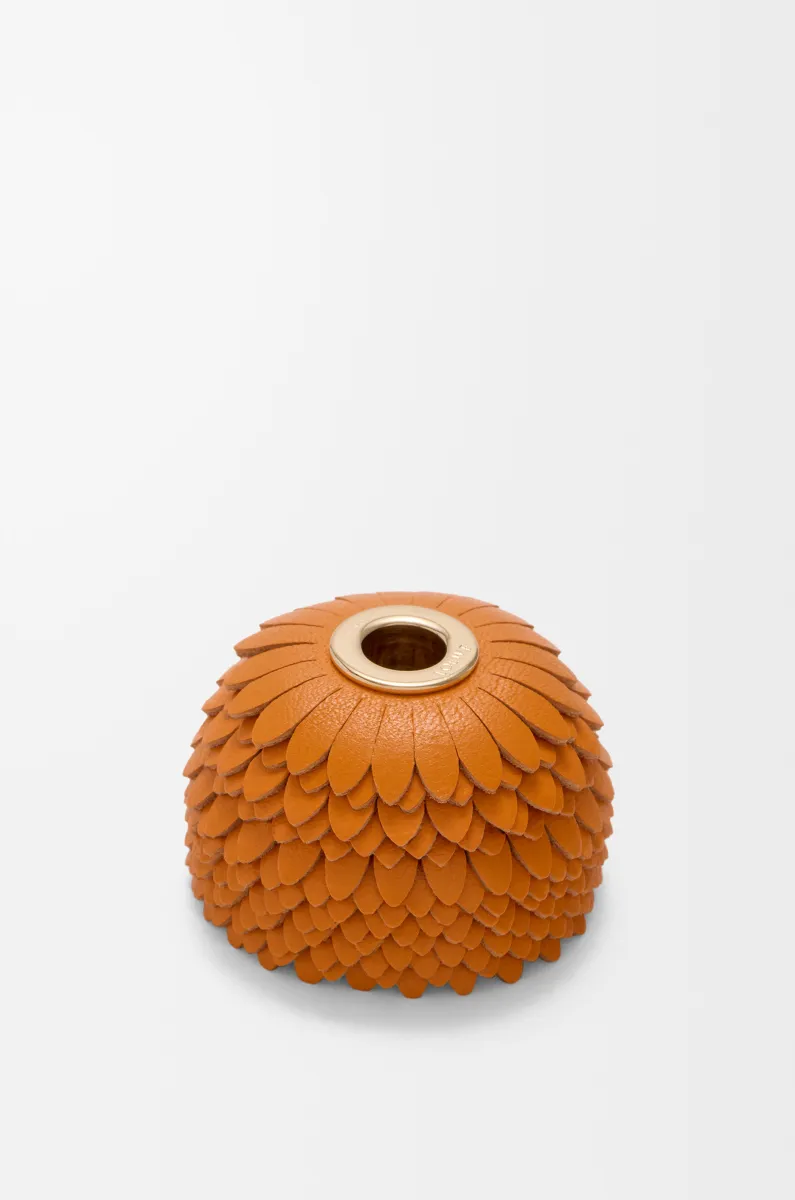 经典牛皮革花卉骰子