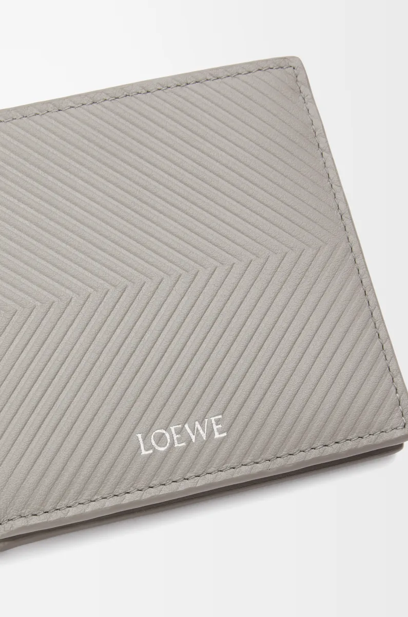 纹理感经典牛皮革双折钱包