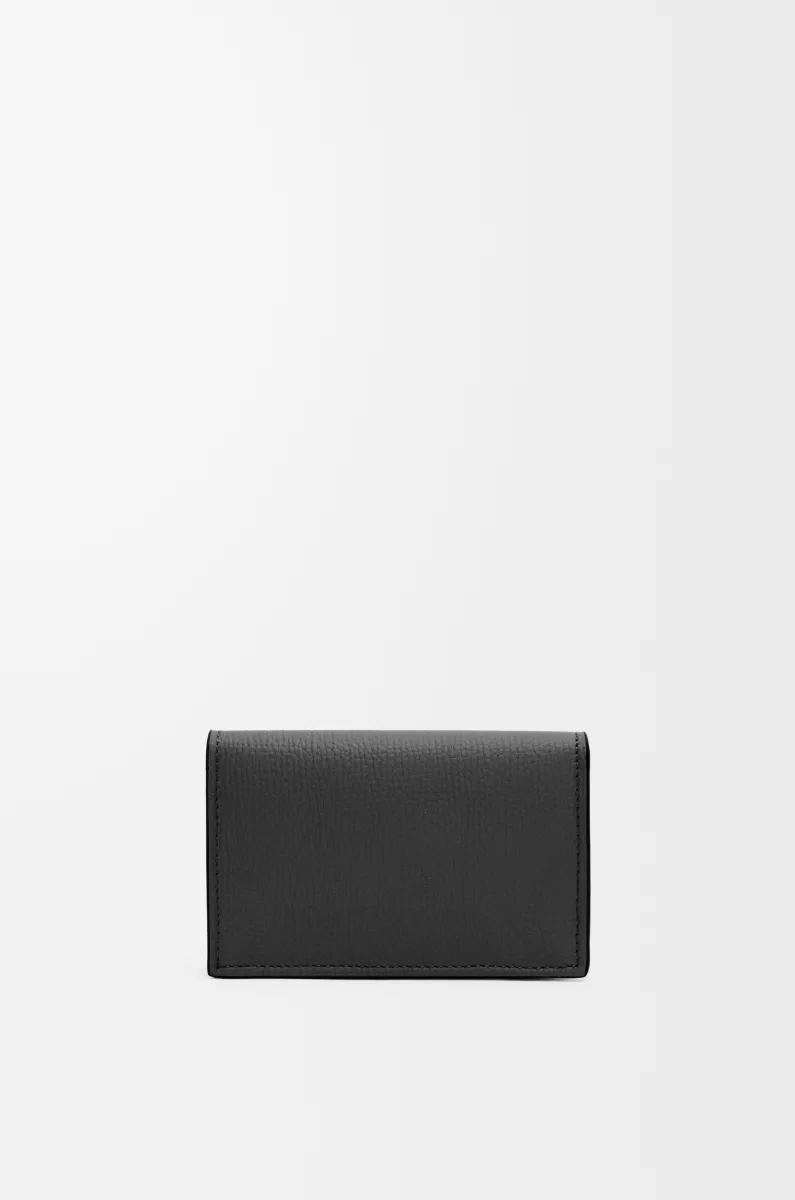 鹅卵石纹牛皮革 Anagram 名片夹