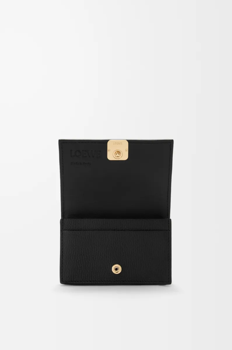 鹅卵石纹牛皮革 Anagram 名片夹