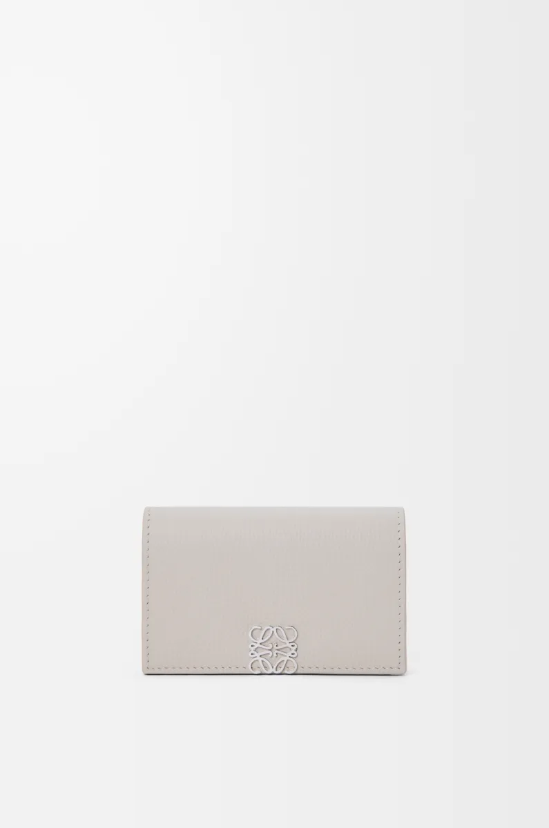 鹅卵石纹牛皮革 Anagram 名片夹