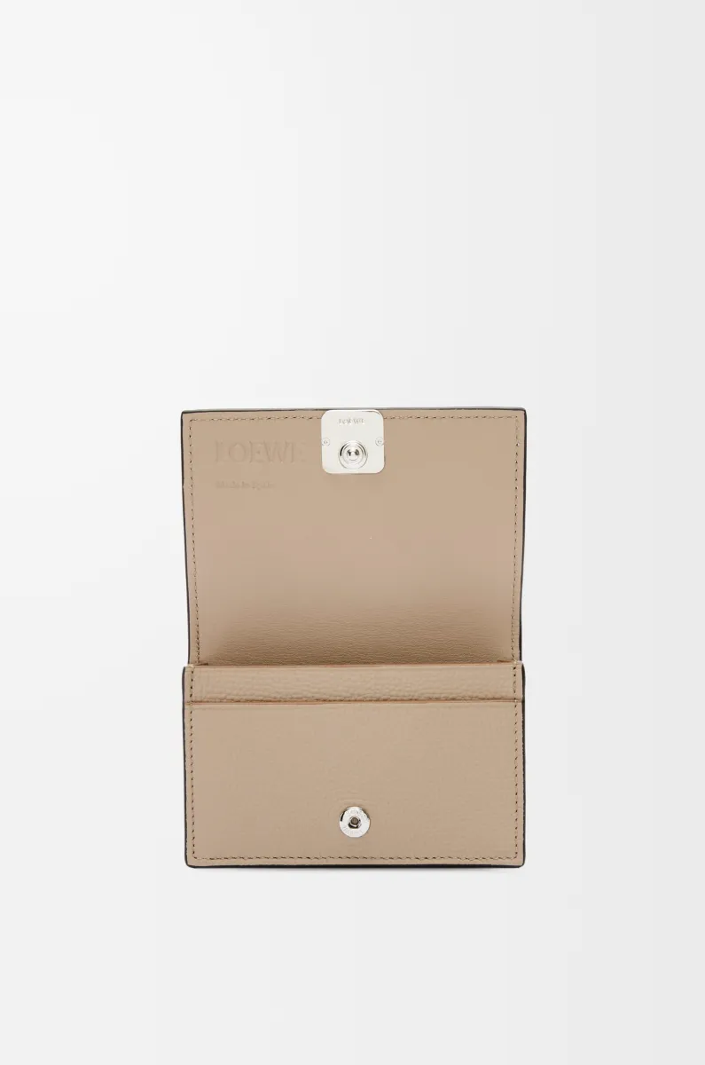 鹅卵石纹牛皮革 Anagram 名片夹