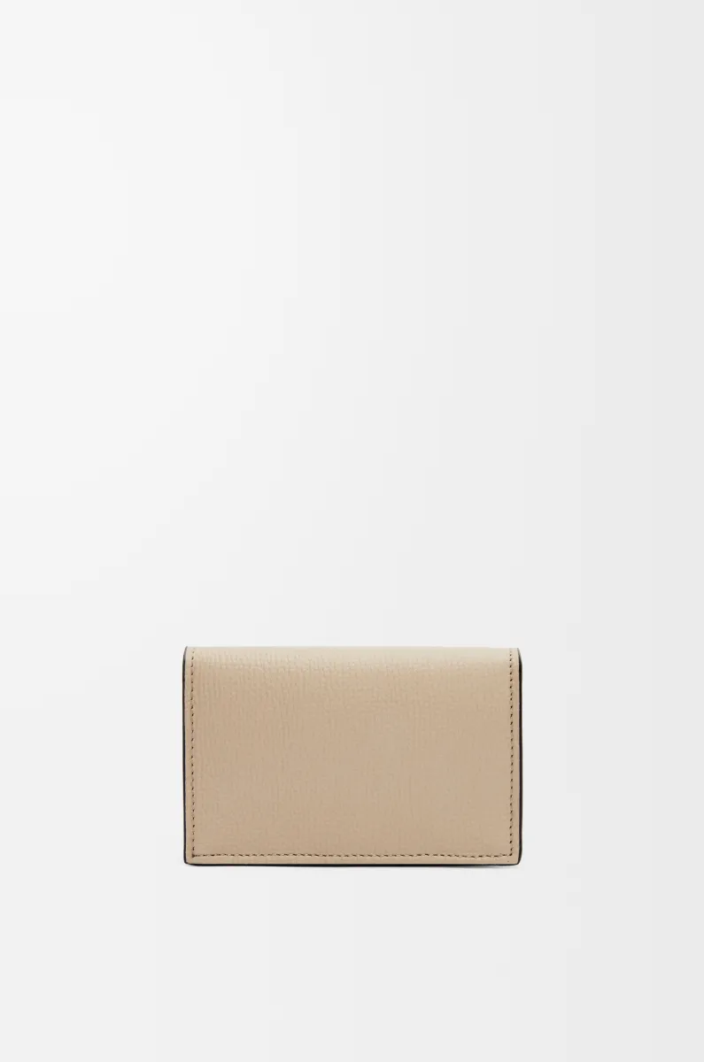 鹅卵石纹牛皮革 Anagram 名片夹