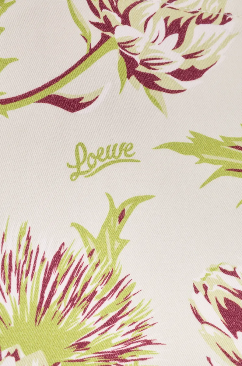 小号帆布洋蓟抽绳手拿包