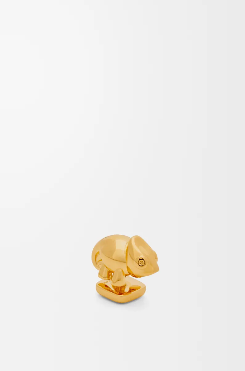 黄铜变色龙别针