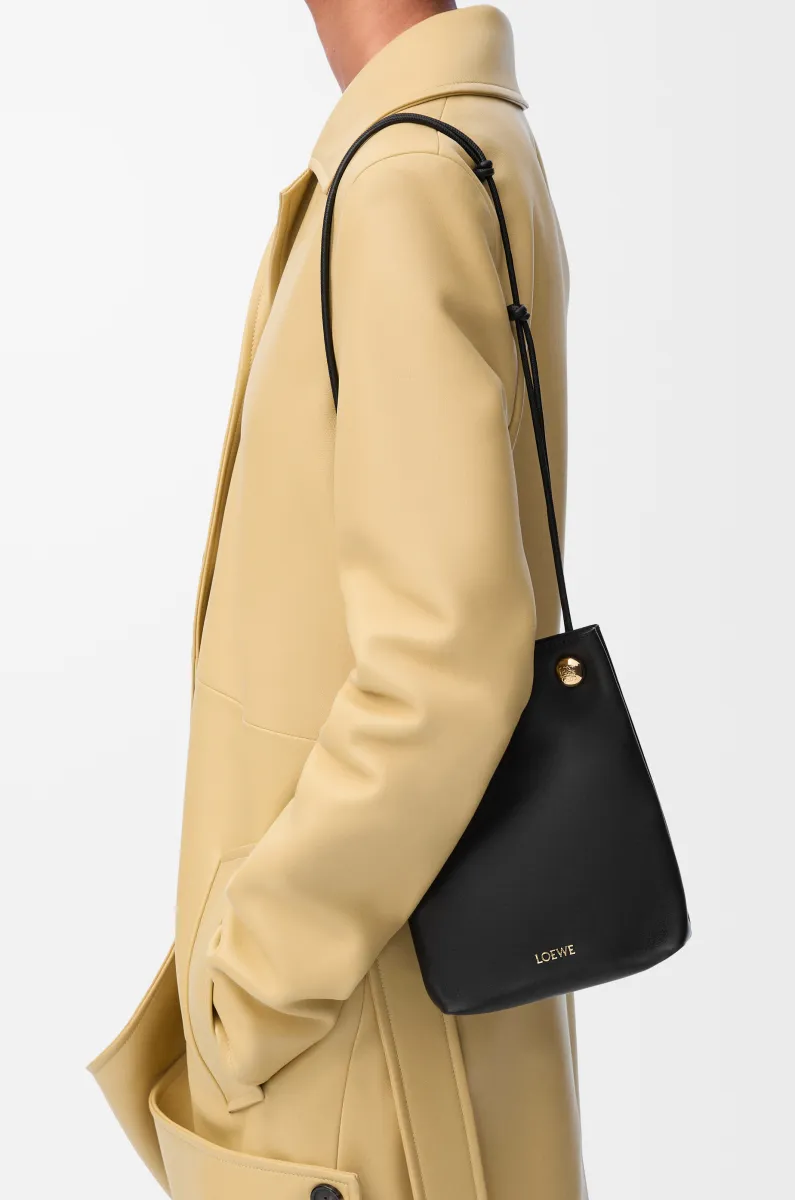 光滑牛皮革 Pebble 小袋