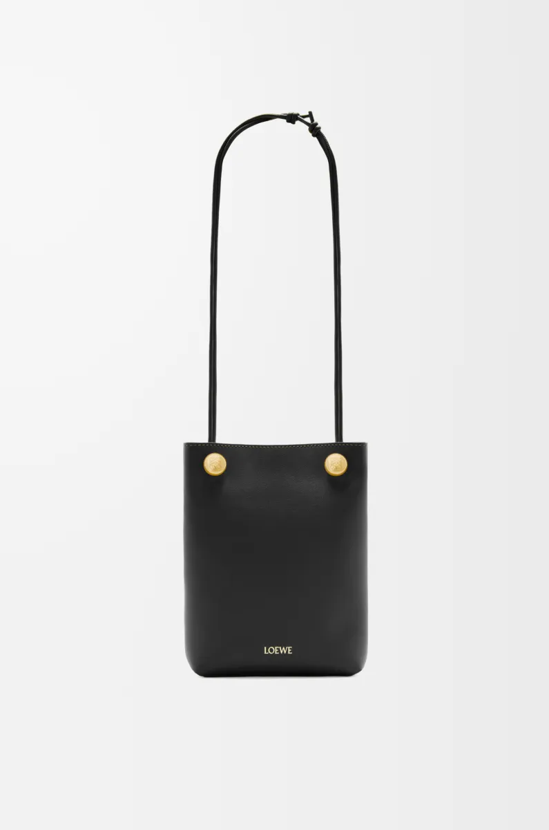 光滑牛皮革 Pebble 小袋