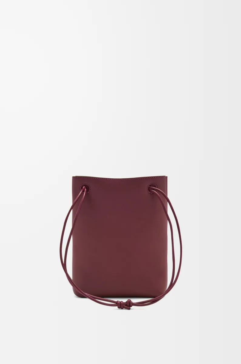 光滑牛皮革 Pebble 小袋