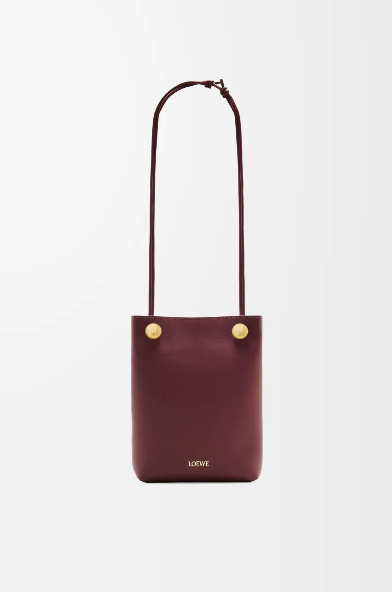 光滑牛皮革 Pebble 小袋