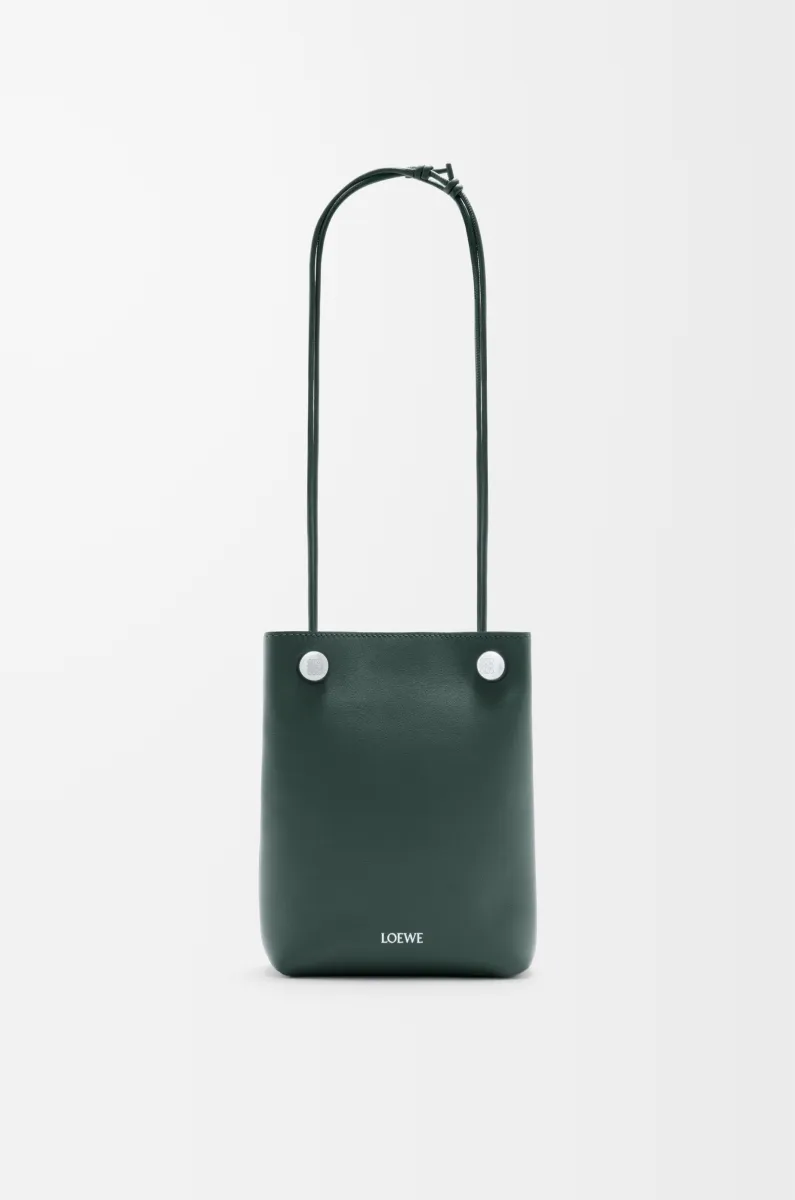 光滑牛皮革 Pebble 小袋