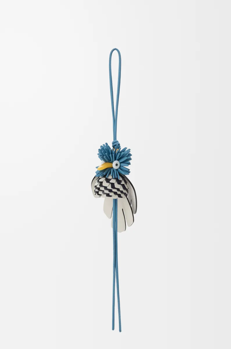 经典牛皮革戴胜鸟挂饰