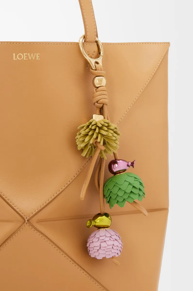 个性化经典牛皮革大树挂饰