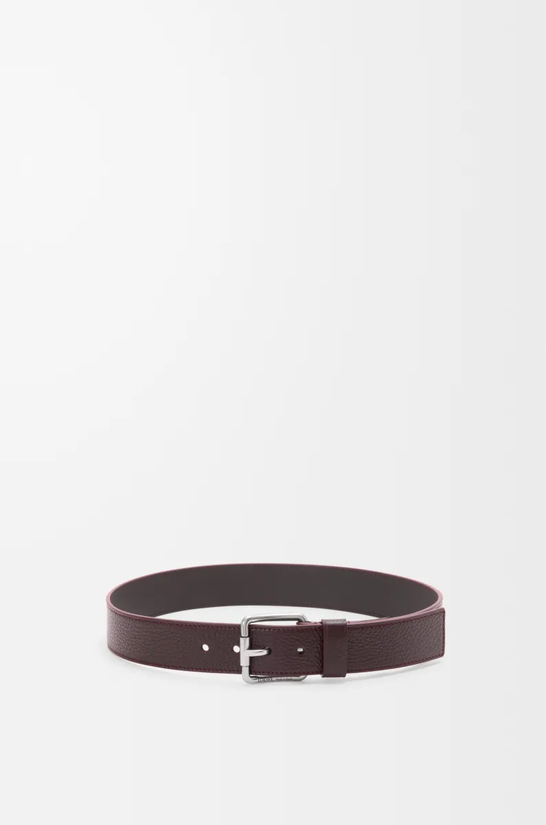 Roller Curve 柔软粒面牛皮革腰带