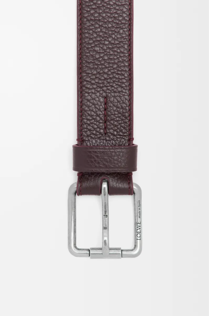 Roller Curve 柔软粒面牛皮革腰带