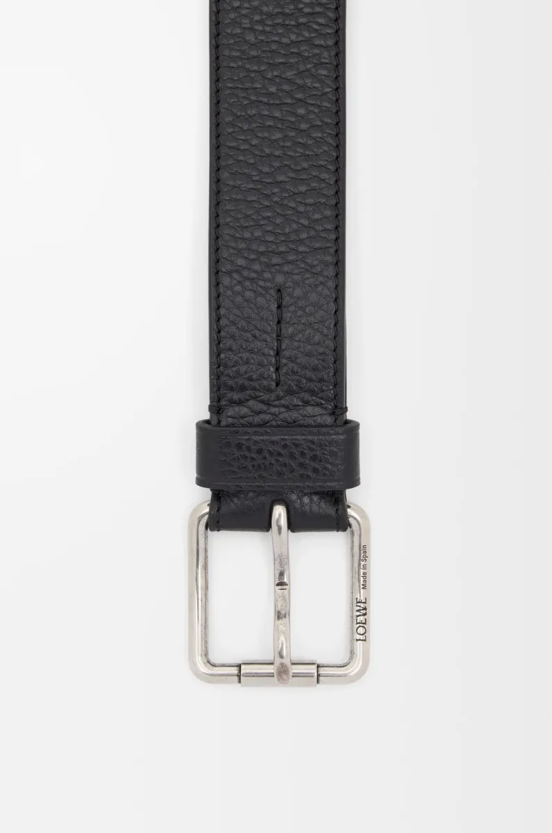 Roller Curve 柔软粒面牛皮革腰带