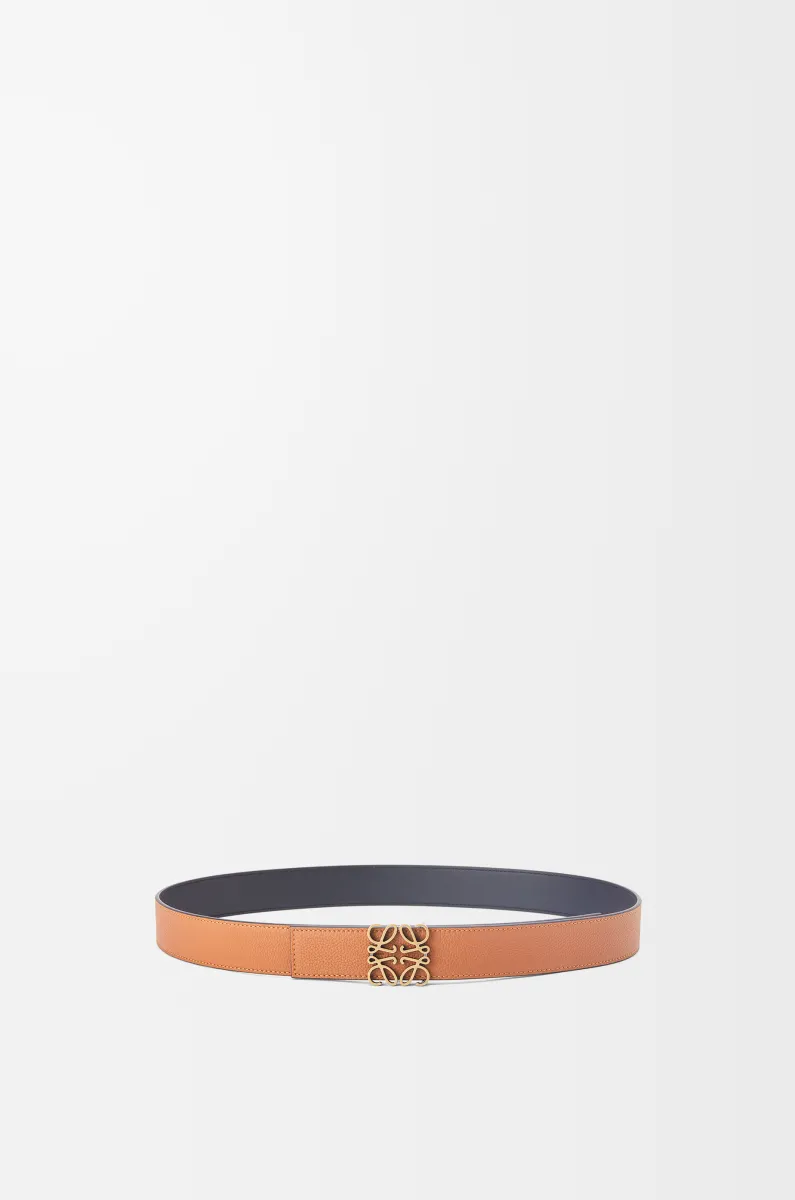 牛皮革双面 Anagram 腰带