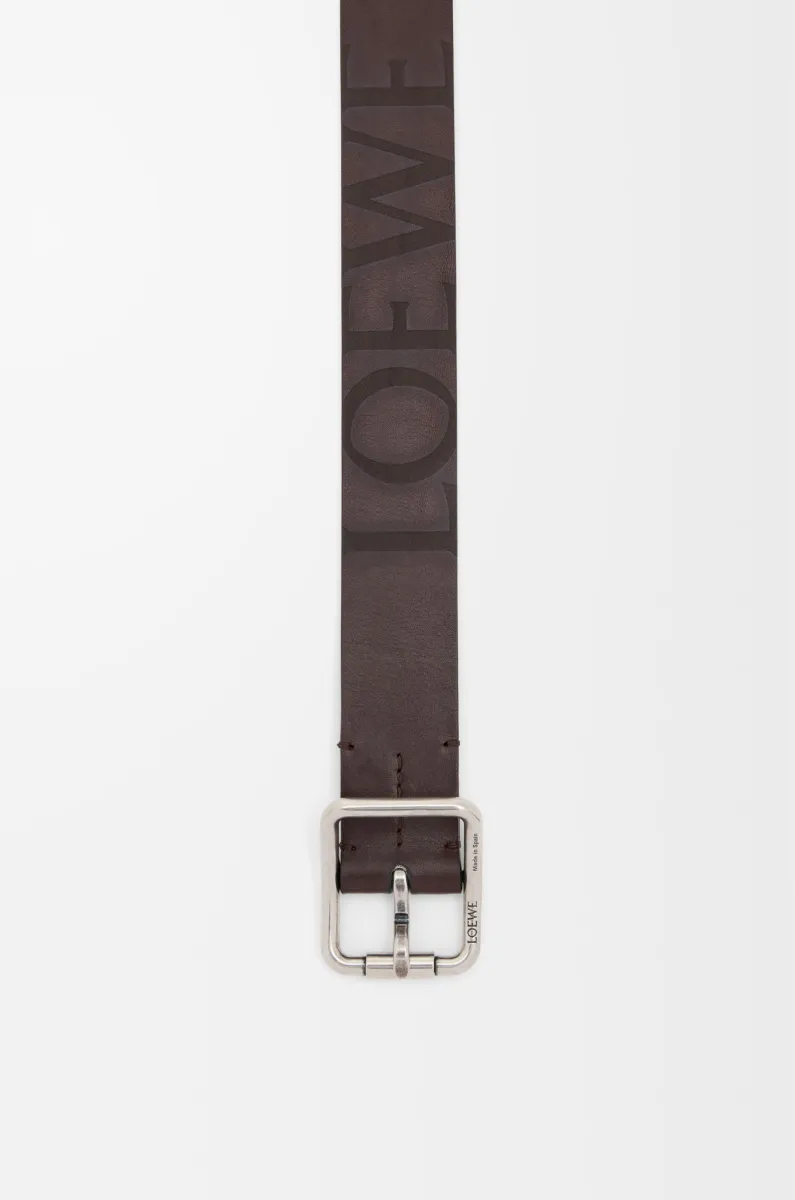 Roller Curve 植鞣牛皮革腰带