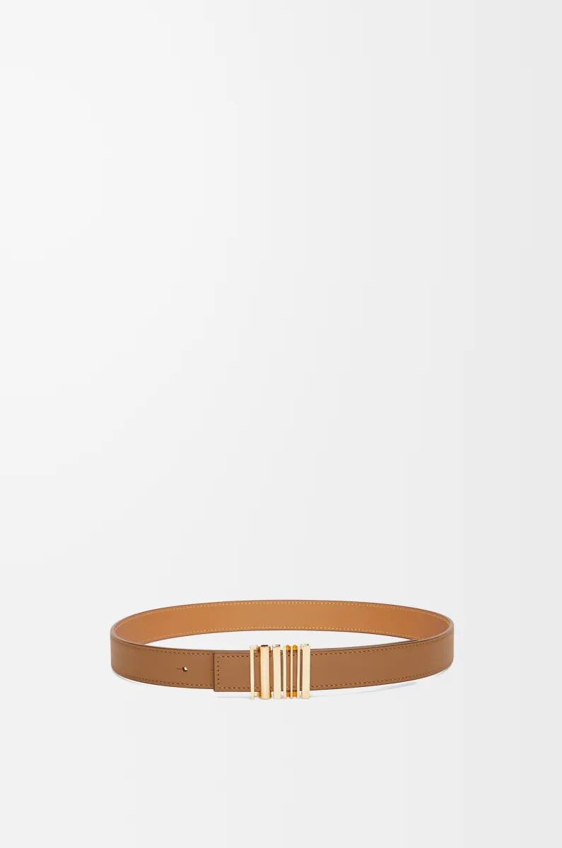 经典牛皮革 LOEWE 几何腰带