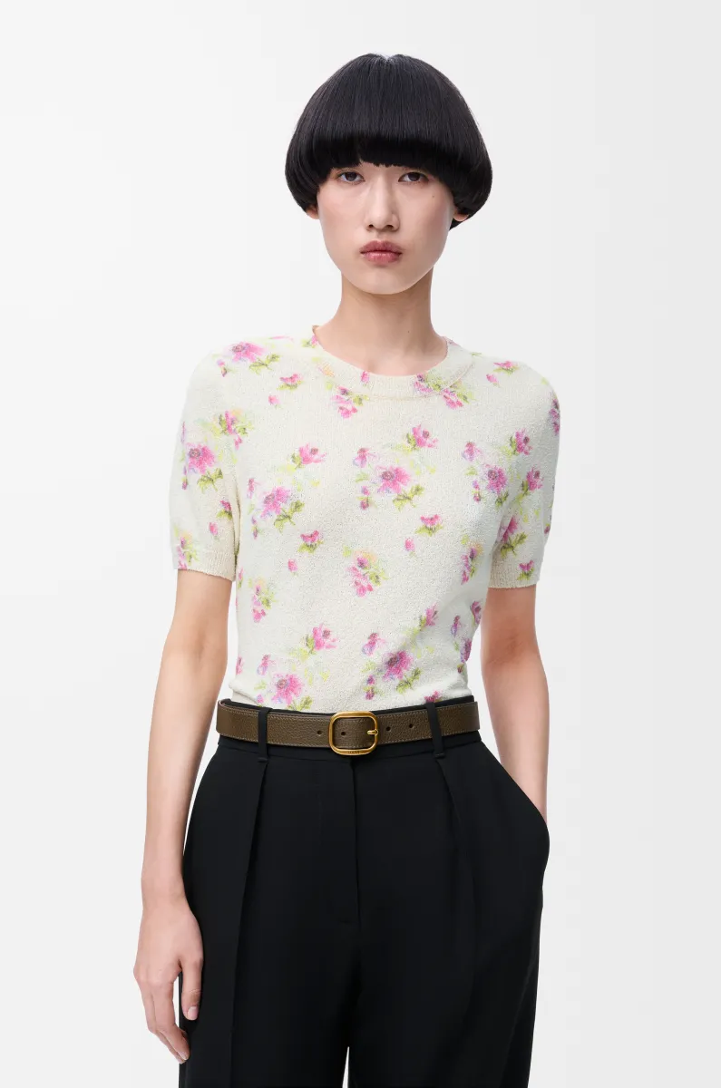 柔软粒面牛皮革腰带