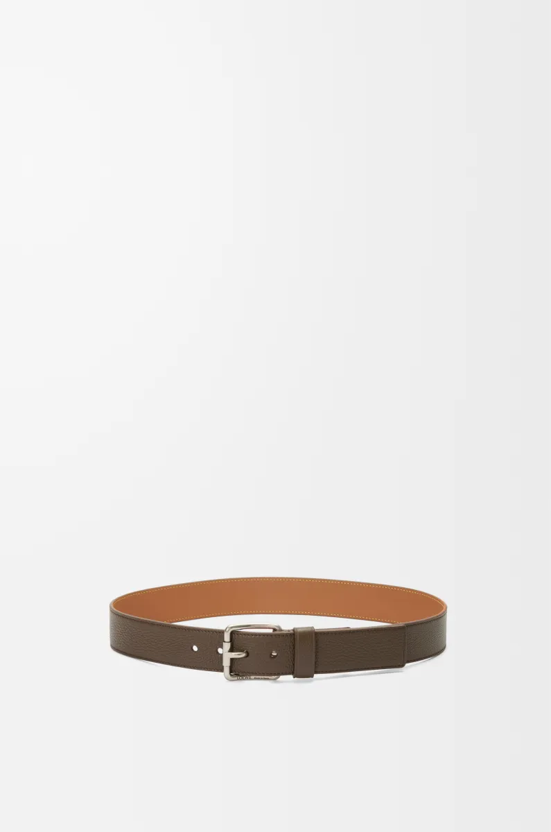 Roller Curve 柔软粒面牛皮革腰带