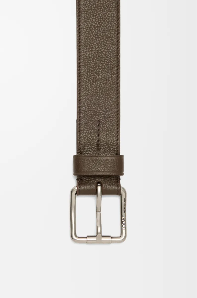 Roller Curve 柔软粒面牛皮革腰带