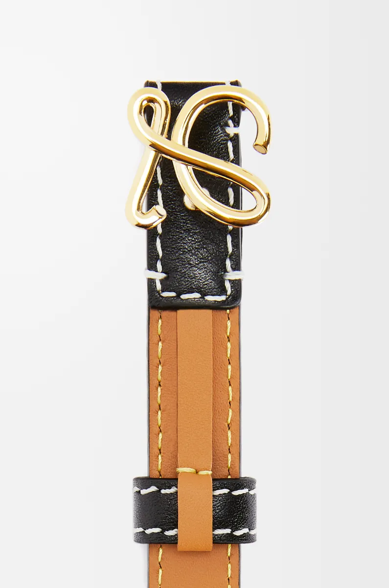 光滑牛皮革腰带