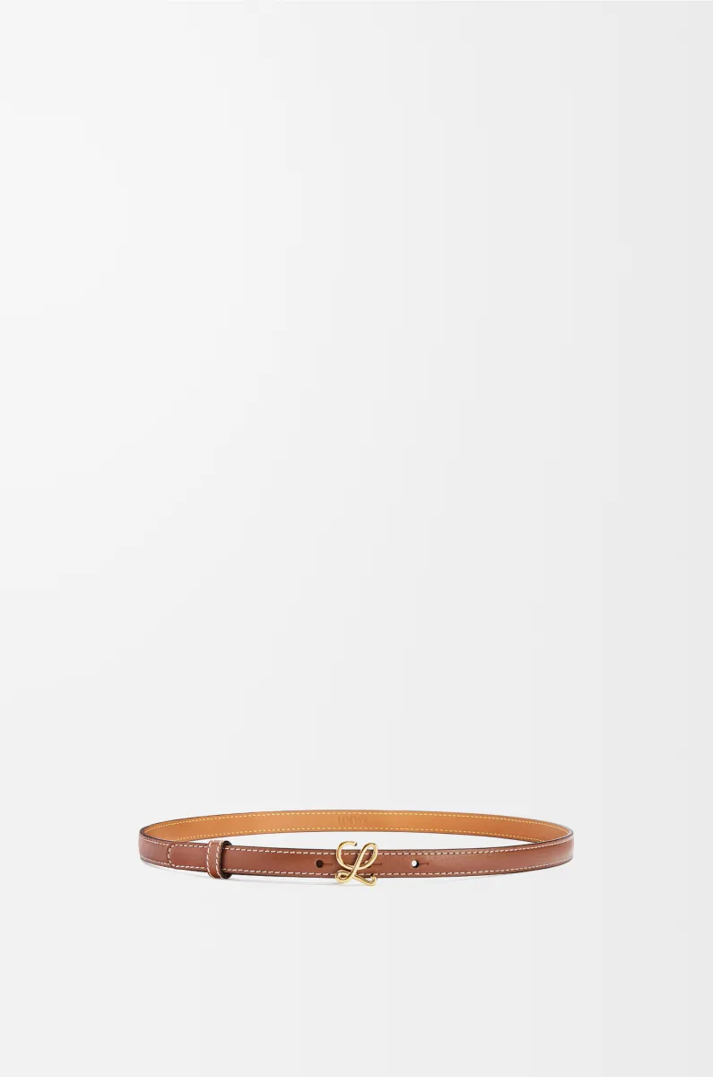 光滑牛皮革腰带