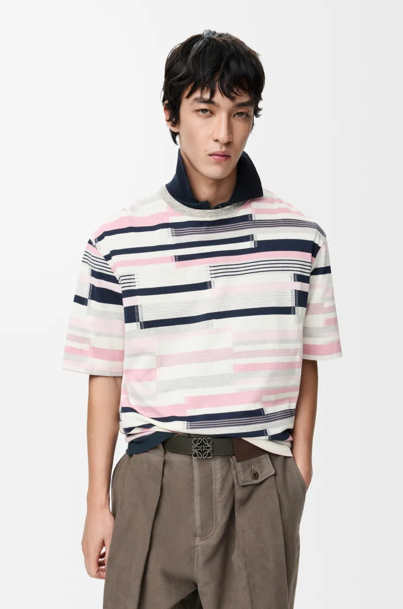 柔软粒面牛皮革双面 Anagram 腰带