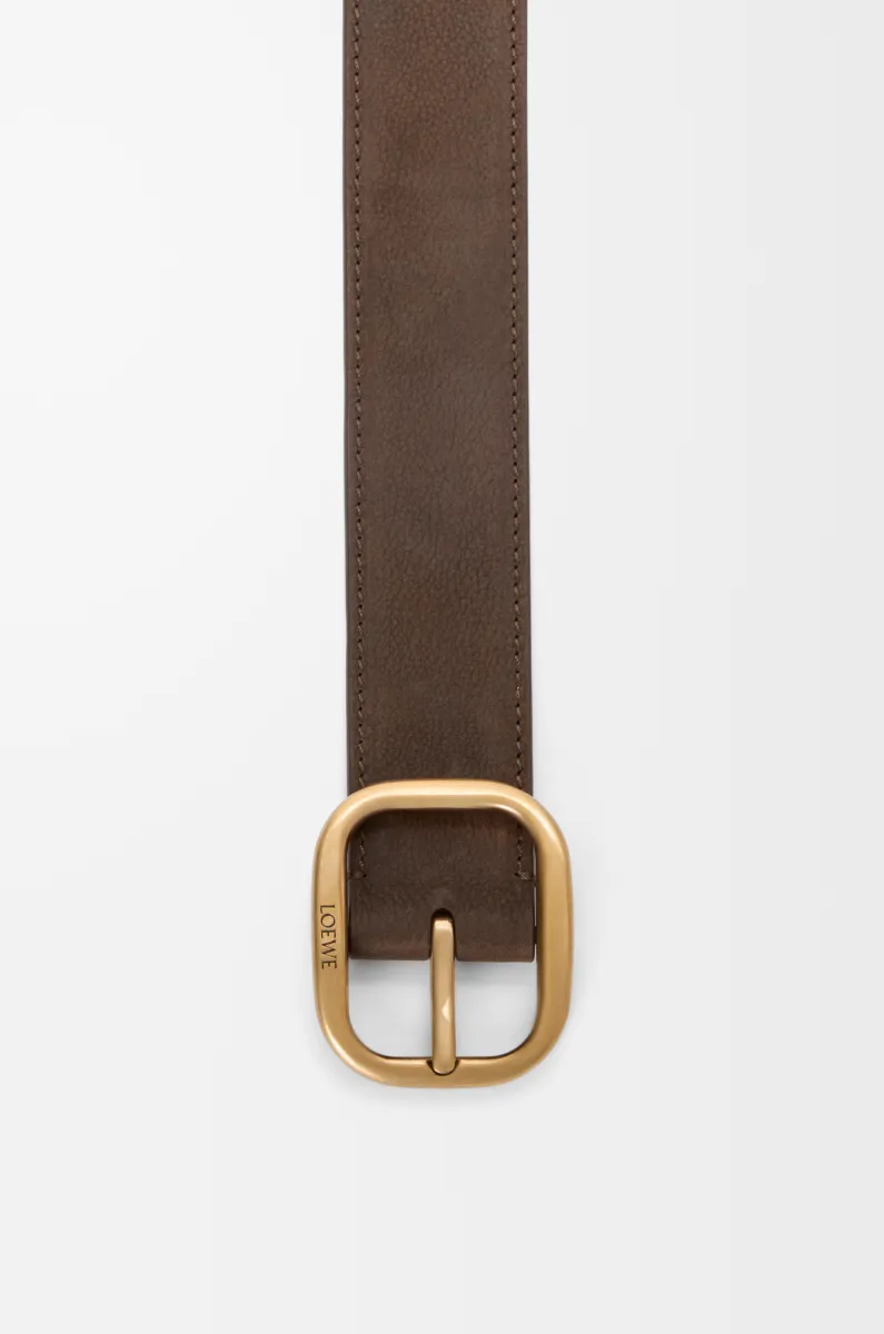 牛巴革柔软腰带