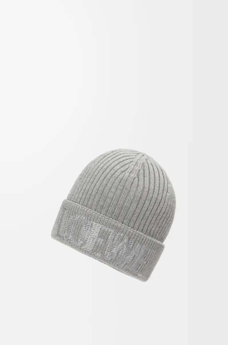 LOEWE 羊毛毛线帽