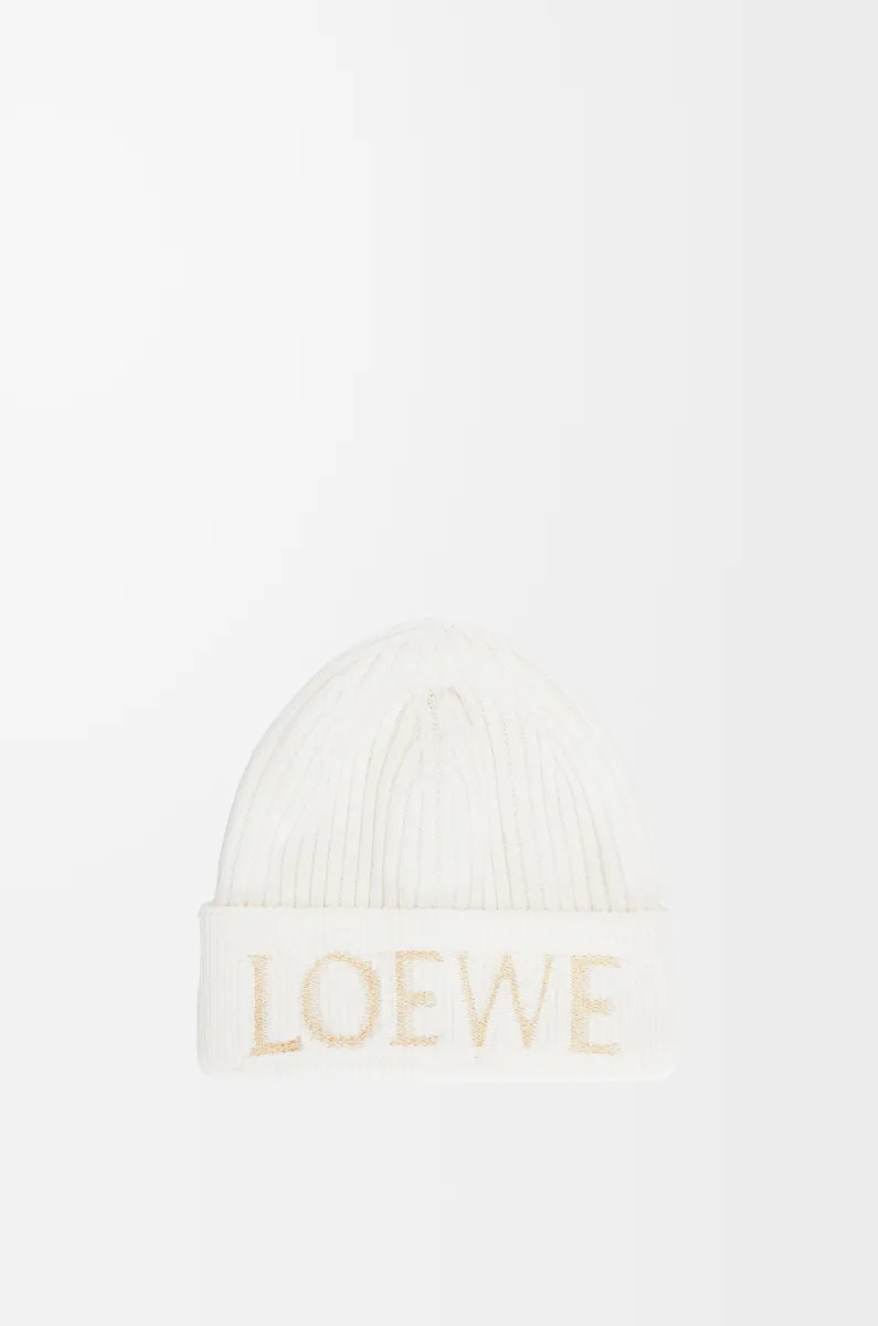 LOEWE 羊毛毛线帽