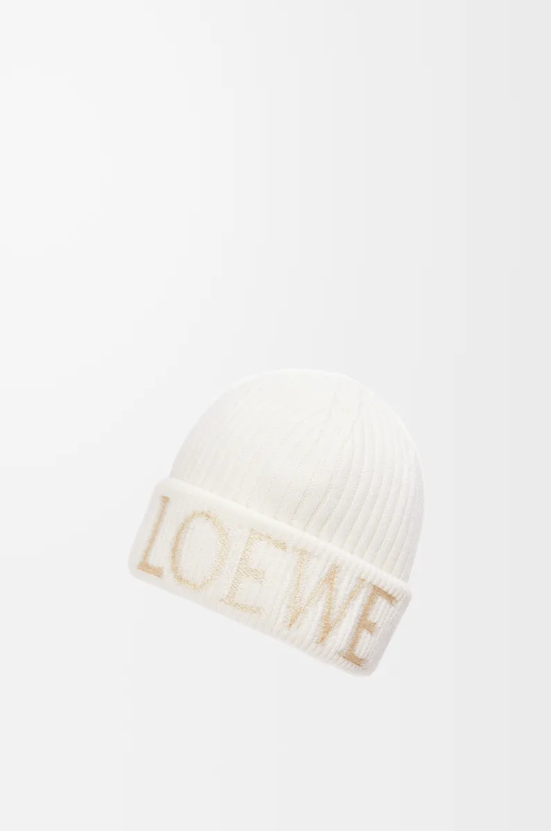 LOEWE 羊毛毛线帽